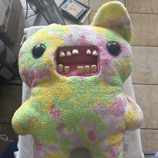 Fuggler Screech Stuffed Animal Plush Monster Pastel Tie Dye Big Fugg 20