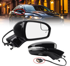 Right Passenger Side Mirror Assembly Compatible with Ford Fusion 2013-2016 Power