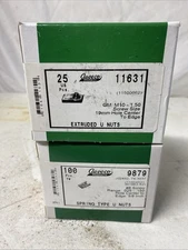 AUVECO 11631 Extruded U-NUT M10-1.5 Screw 25pc & Au-ve-co 9879 Spring Type #8