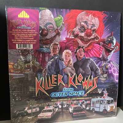 Killer Klowns from Outer Space 2x LP Waxwork First PRESS Cotton Candy/Popcorn