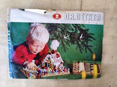 altes Werbeheft Broschüre Dr. Oetker Rezepte 50/60er Jahre Vintage Retro Sammler