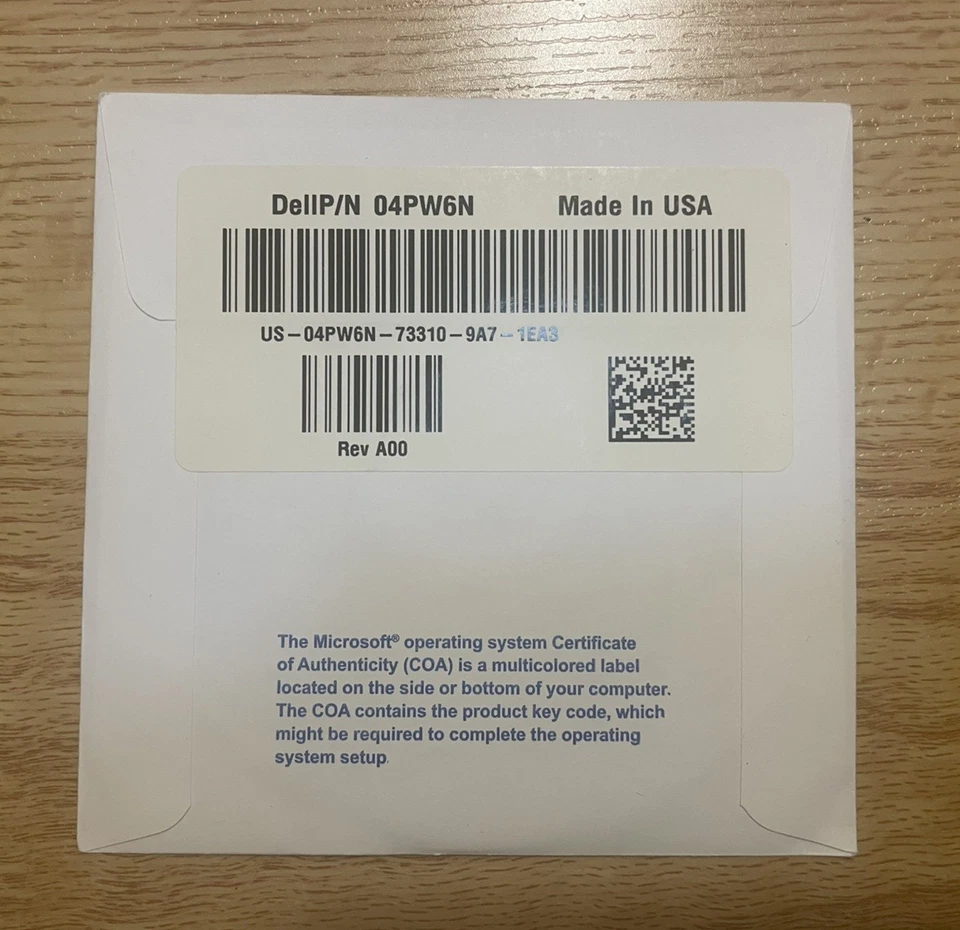 Microsoft Window XP Professional SP3 - Dell Operation System CD disk - Image 2 of 2