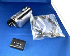 Sony Handycam DCR-SX44 Camcorder 2x Batteries Genuine Charger Bag Tested BUNDLE