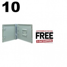 10 Replacement Cases compatible with White Nintendo 3DS 1-3 DAYS