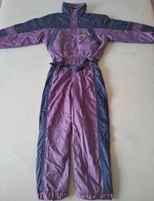 Tuta da sci Kappa giacca da sci tuta da sci vintage anni 90 90 L viola viola unisex