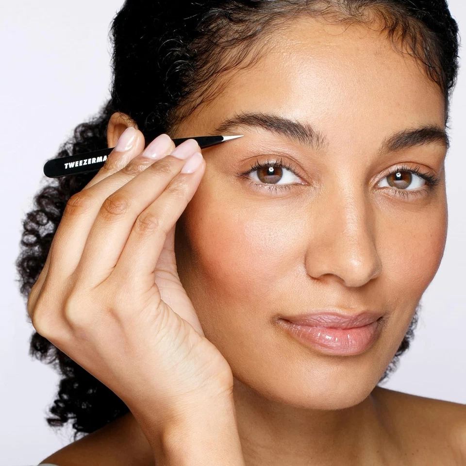 Stainless Steel Point Tweezer - Eyebrow Precision Tweezers, Facial and Ingrow... - Image 3 of 4