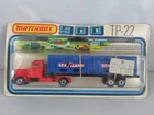 Matchbox Lesney Superfast Two Pack TP22 Long Haul Container Truck Blue Sealand