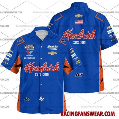 Kyle Larson Nascar Racing 2025 Hawaiian  Shirts