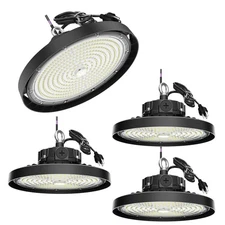 UFO LED High Bay Light Pro, 150W LED Shop Lights, 0-10V Dimmable 30000LM 5000...