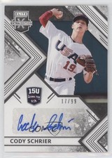 2018 Panini Elite Extra Edition 17/99 Cody Schrier #15U-CO Auto 5w7