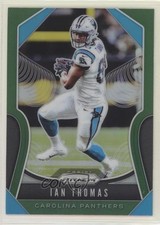 2019 Panini Prizm Green Prizm Ian Thomas #177 6ts