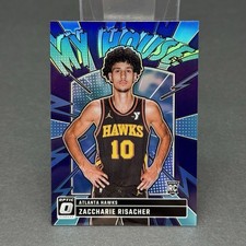 2024-25 Panini Donruss Optic - My House Zaccharie Risacher #13 Purple Prizm (RC)