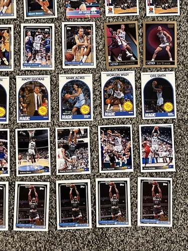 120 Card Lot Orlando Magic Shaquille O’Neil Grant Hill Hardaway Rookies Inserts - Picture 12 of 24