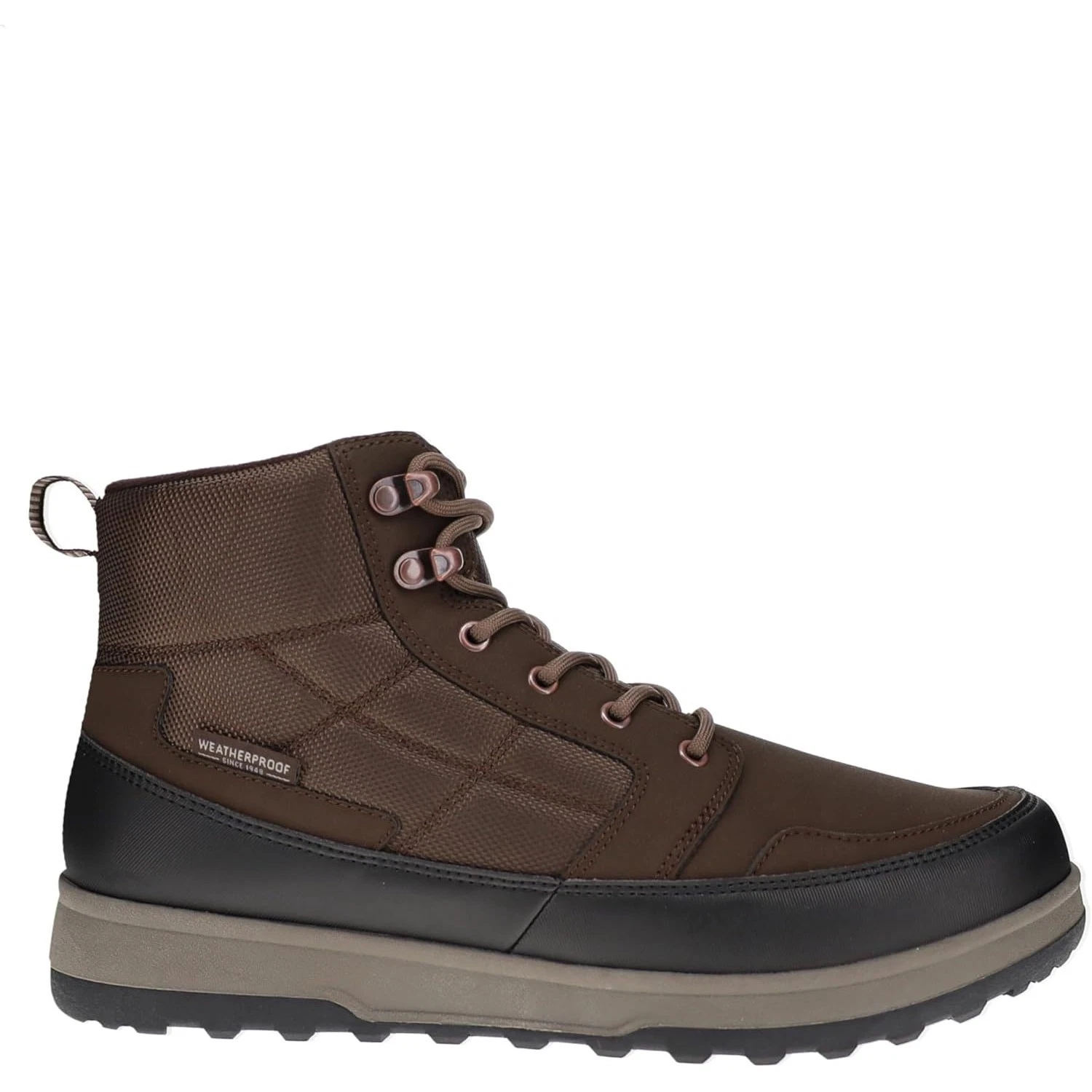 Weatherproof Men's Jenkins Brown Sneaker Boots Size 12