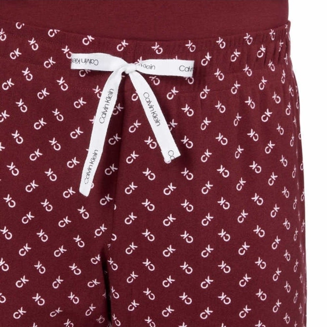 Calvin Klein XL Burgundy Sleepwear Pajama Set thumbnail 3