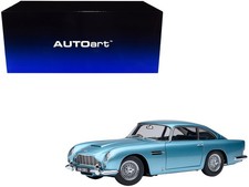 Aston Martin DB5 RHD Caribbean Pearl Blue 1/18 Model Car by Autoart