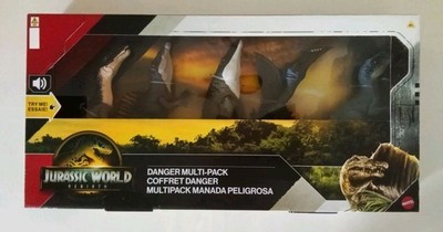 Jurassic World DANGER Multi PAK Neu Sealed Big Riesige X5 Dinos Rebirth Sealed