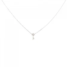 Authentic K10YG Key Diamond Necklace 0.01CT  #260-006-327-4028