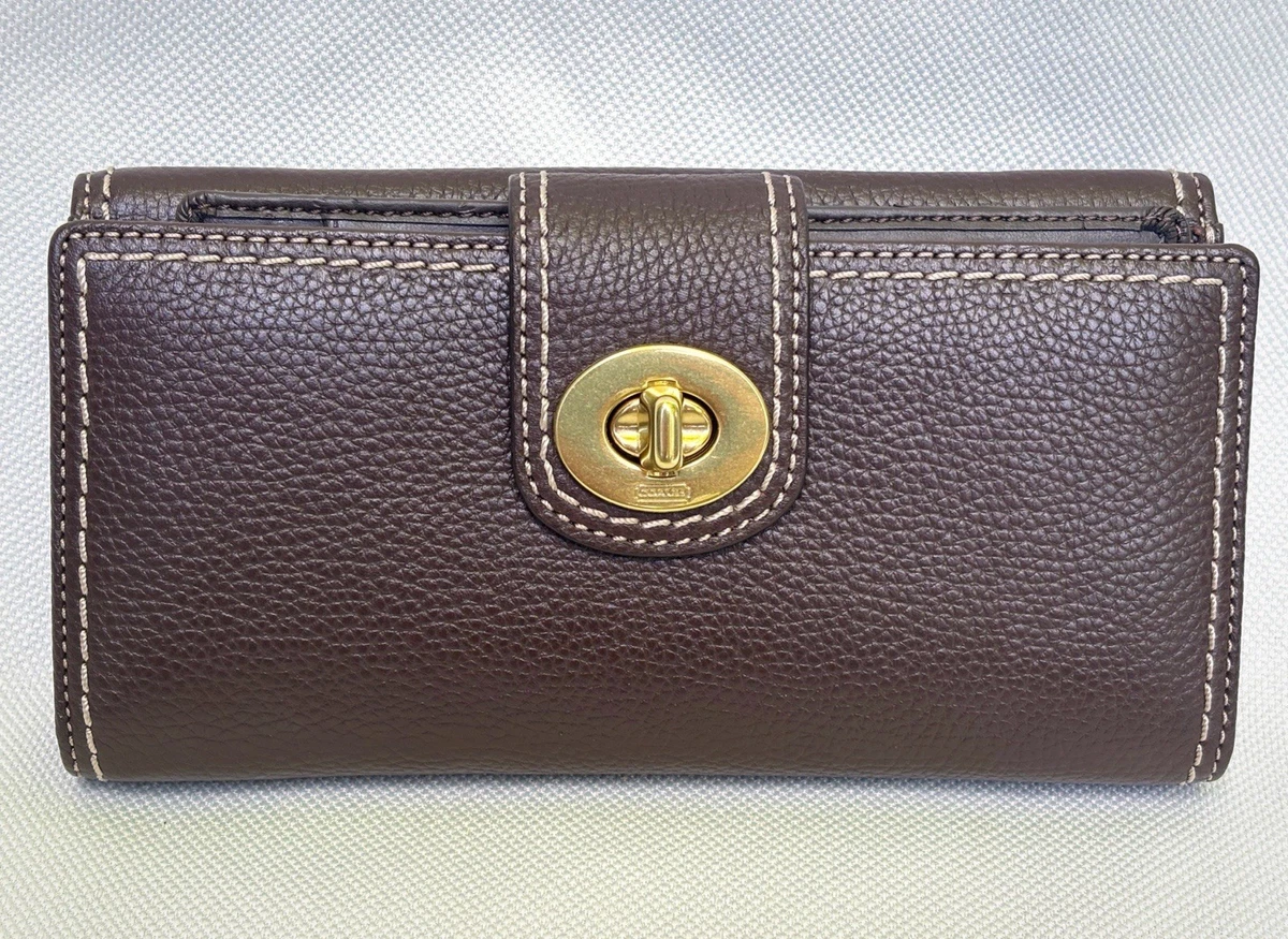 Coach Turnlock Wallet for sale - eBay