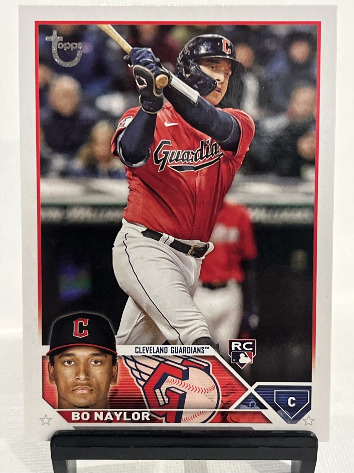 2023 Topps #421 Bo Naylor Cleveland Guardians /99