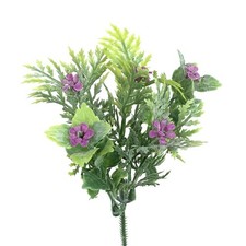 Elbelle Green Pick NR-124 Faux Greenery for Miniature Crafts