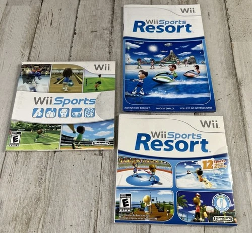 New ListingWii Sports & Wii Sports Resort Lot (Nintendo Wii, 2006)