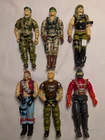 1980s gi Joe figure lot #10 ALL BROKEN MISSING SOMETHING POOR CONDITION LOOSE