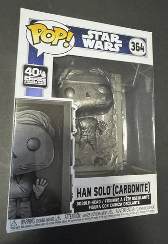 Funko Pop! Star Wars: The Empire Strikes Back 40th Han Solo In Carbonite - # 364
