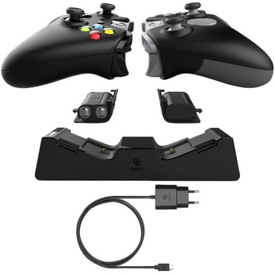 Capcy Ladestation + 2x Akku Ladedock Docking für XBOX ONE Wireless Controller