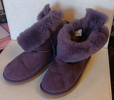 UGG Mini Bailey Bow II Purple Boots Size 6  Nice  