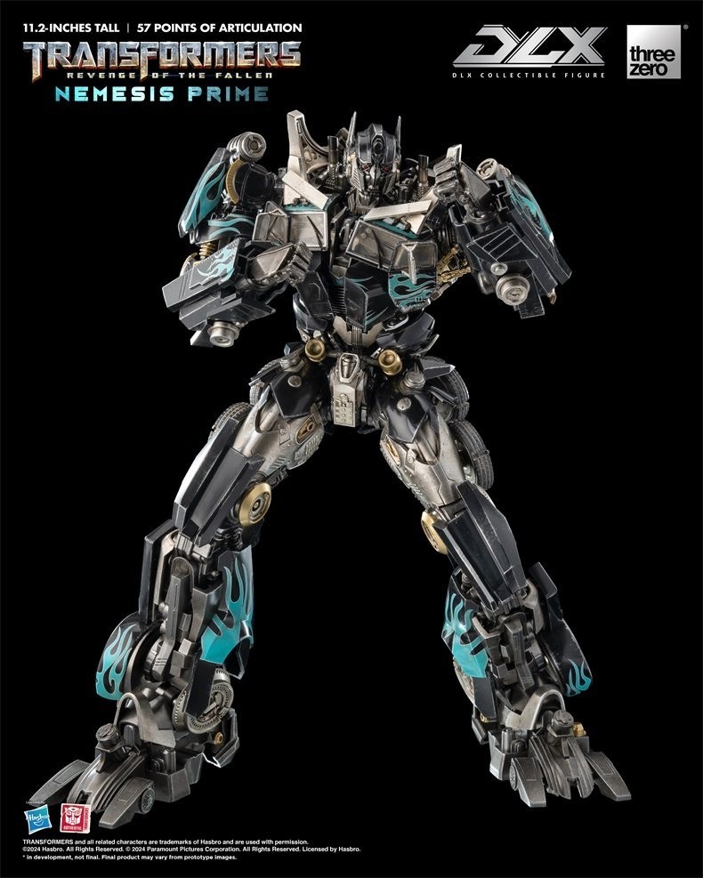 threezero DLX Dark of the Moon Nemesis Prime 28cm Alloy Figure In