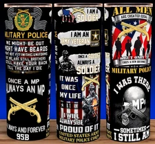 American Military Veteran Patriotic Soldier Quotes Cup Mug Tumbler 20oz