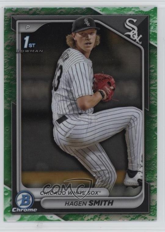 2024 Bowman Draft Chrome Lunar Glow Refractor Hagen Smith #BDC-2 1l96
