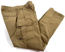NWOT MENS 38x34 5.11 TACTICAL 74369 FLEX TAC STRYKE CARGO PANTS COYOTE TAN 38x34