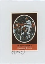 1972 Sunoco NFL Action Player Stamps Don Cockroft