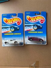 Hot Wheels Lamborghini Countach - Lamborghini Diablo Lot of 2 J15
