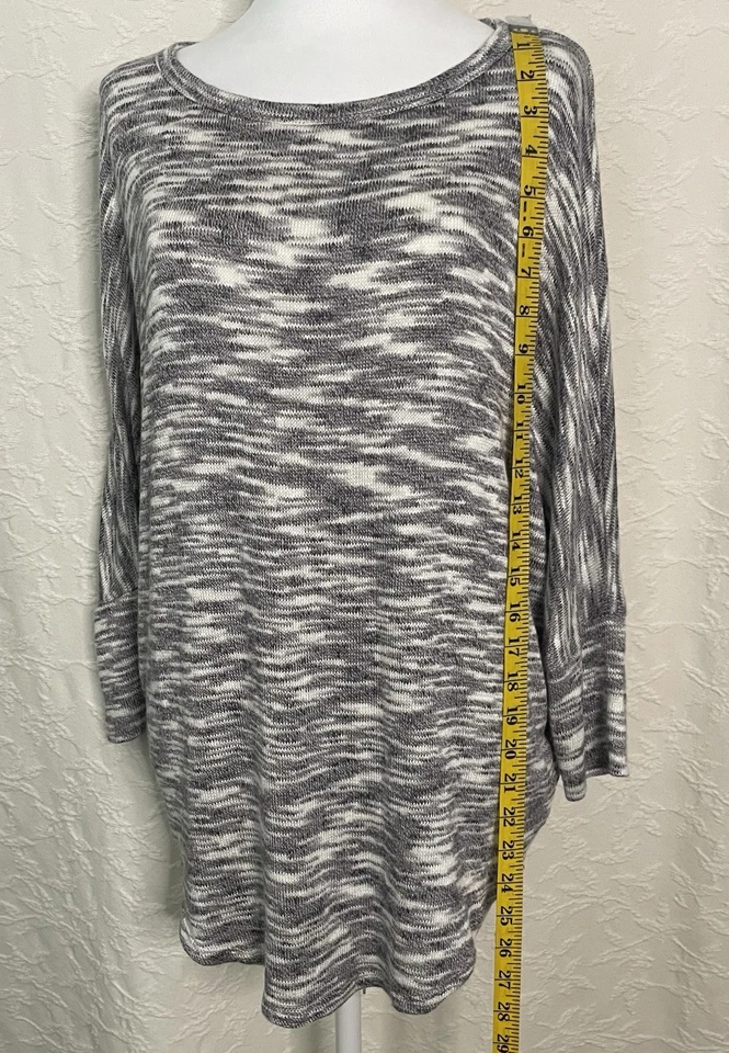 Blusa de malha Stitch Fix Market & Spruce Sawyer Space Dye Dolman feminina tamanho G NOVA - Imagem 4 de 4