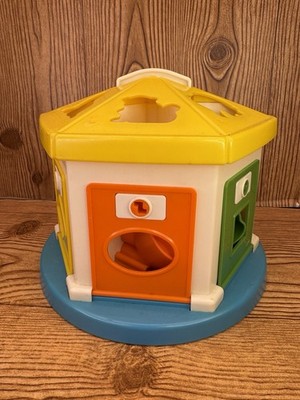 Vintage Chicco Shape Sorter Toy Missing Keys & 1 Red Block | eBay
