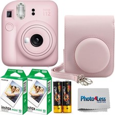 FUJIFILM INSTAX MINI 12 Instant Film Camera Blossom Pink 
