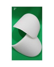 Spalline foderate in spugna misura "3" la coppia giacca 600/3B