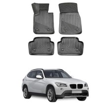 Fu�matten passend f�r BMW X1 2009-2015 I Costum Fit Wasserdicht TPE 3D