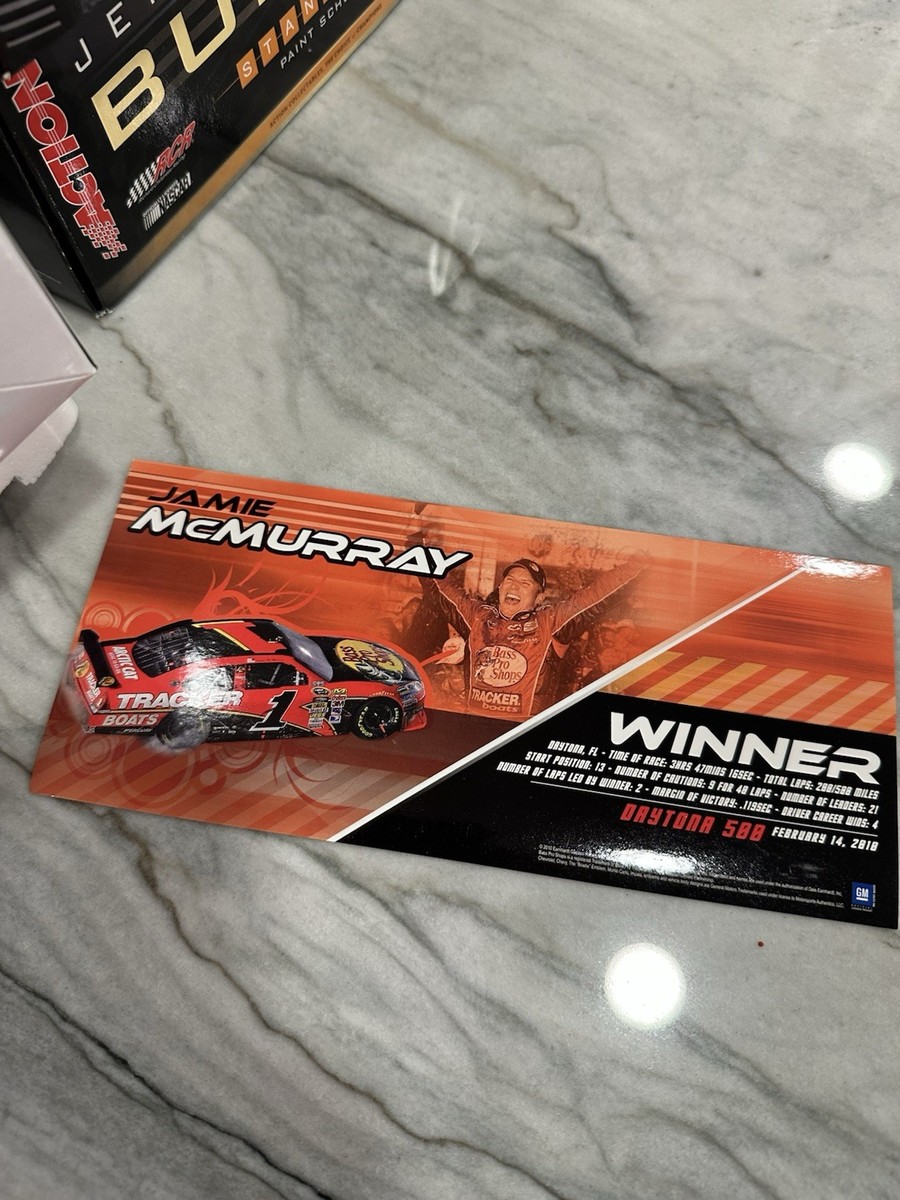 Jamie McMurray 2010 Daytona 500 Raced Win Version Nascar 1/24