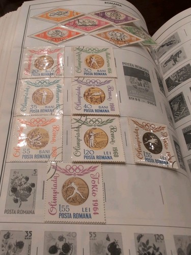 Enorme collezione di francobolli mondiali di due volumi negli album HE HARRIS. .Magnifico - Foto 16 di 20