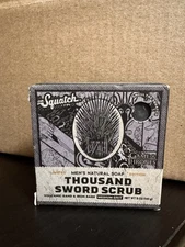 Dr Squatch Thousand Sword Scrub Game of Thrones Limited Natural  5oz Soap Bar