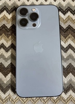 Apple iPhone 13 Pro Max- Unlocked- 128gb- Sierra Blue- Excellent condition