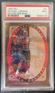 1996 SPx Michael Jordan Record Breaker #R1 PSA 9 | eBay