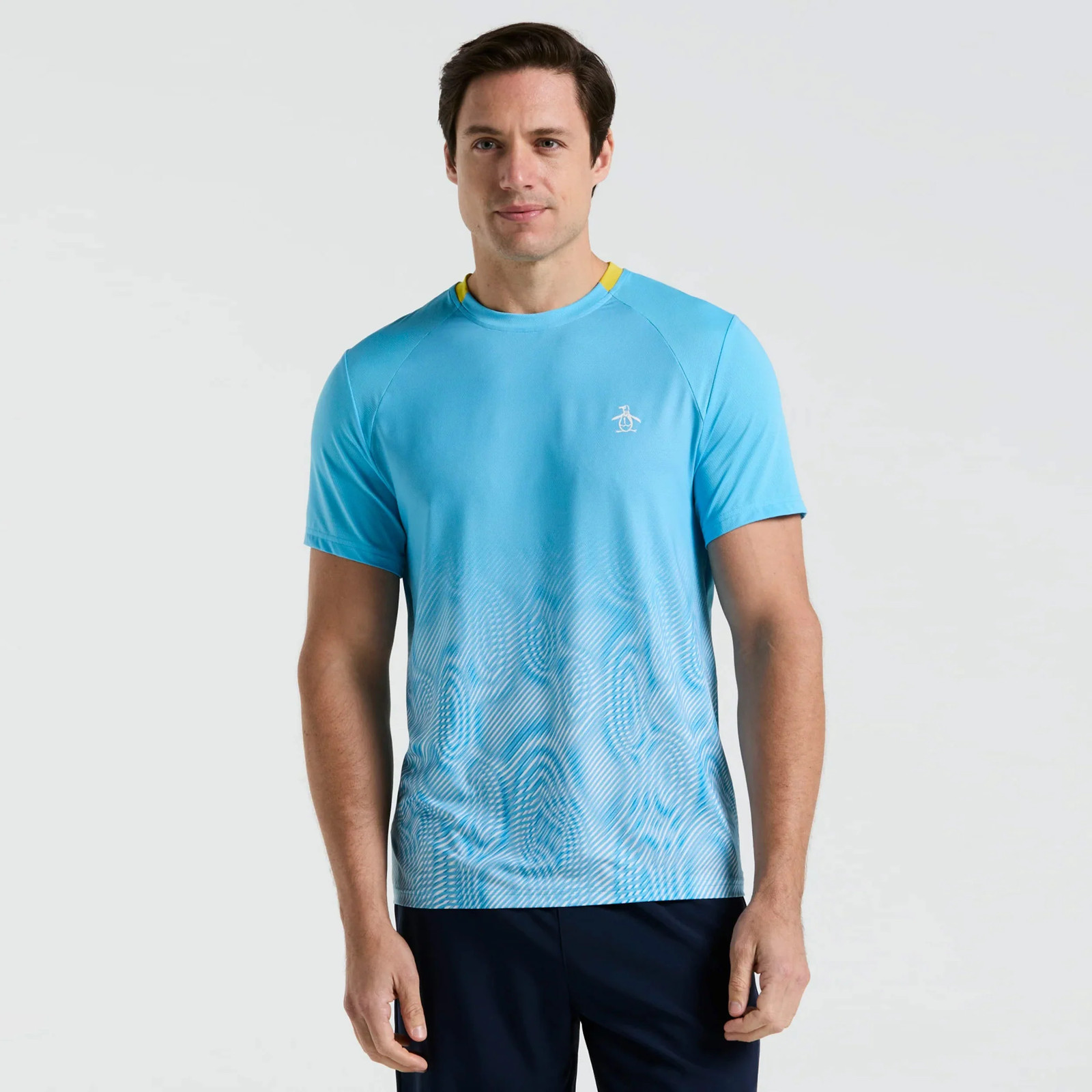Original Penguin Performance Ombre T-Shirt Herren hellblau 9690₽