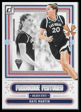 2025 Donruss WNBA #15 Kate Martin Franchise Features Golden State Valkyries