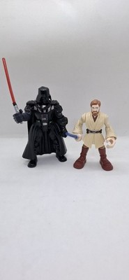 Star Wars Galactic Heroes Figuren Darth Vader Obi-Wan Hasbro 