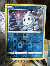 Pokemon TCG Darkness Ablaze Reverse Holo Vanillite 045/189 Card